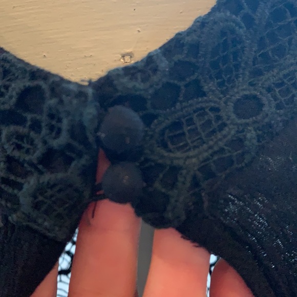 Some Days Lovin Black Short Romper - Picture 6 of 8